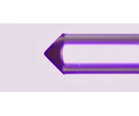 Tapered Lens Fiber